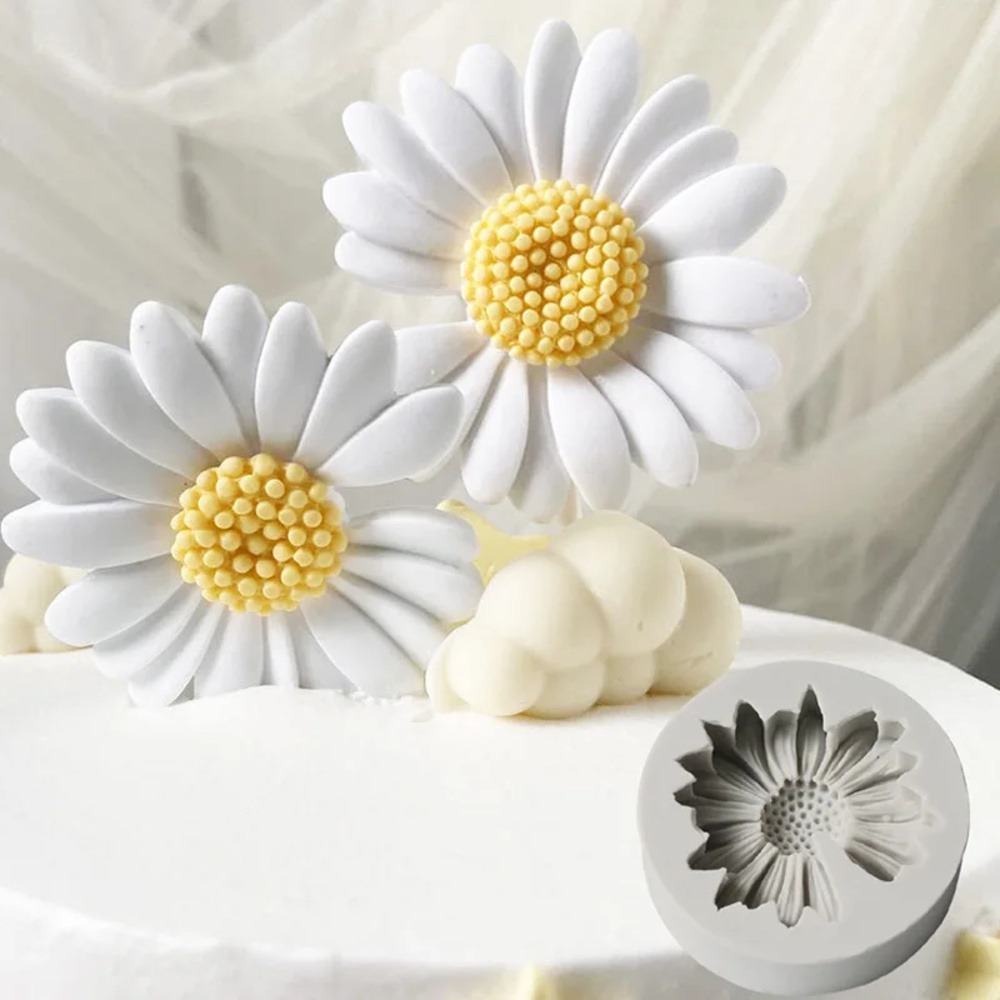 Candle Making Ideas - 3D Daisy Flower Mold Sun Flower