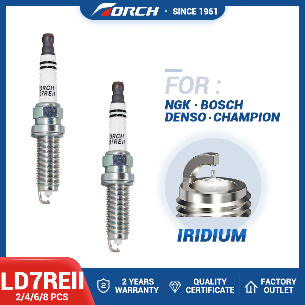Candle X - 2-8PCS Double Iridium Candle TORCH LD7REII