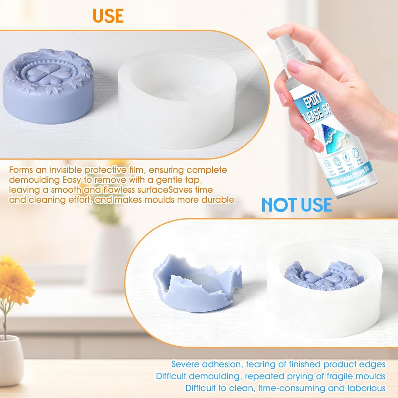 100ml Silicone Release Spray E - Candle Making Class review and price