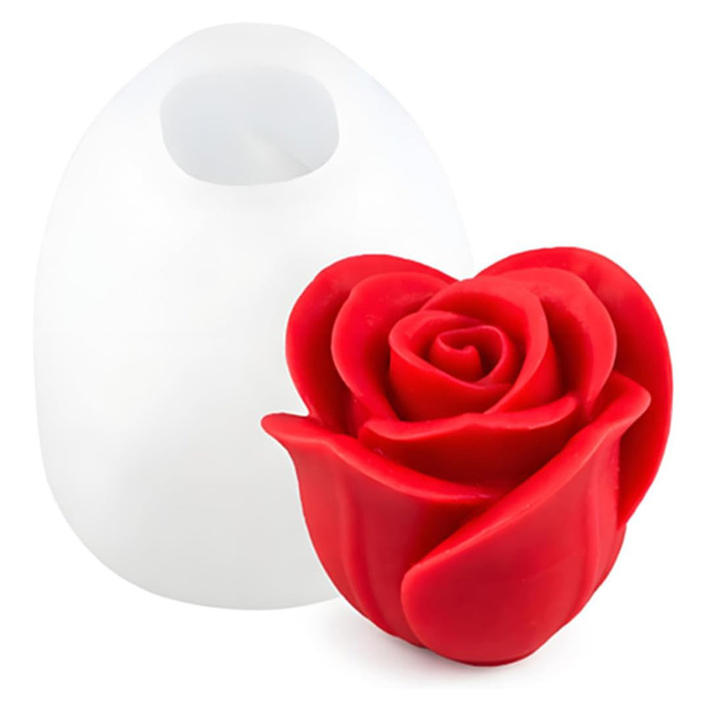 2Only3DRose silicone mold，Used - Candle Making Process review and price