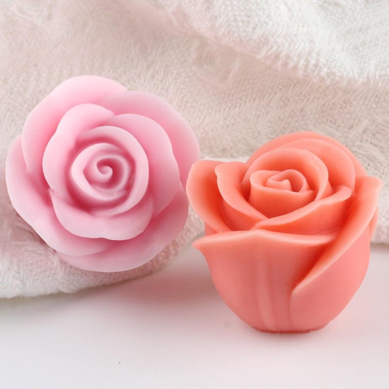 2Only3DRose silicone mold，Used - Candle Making Process review and price