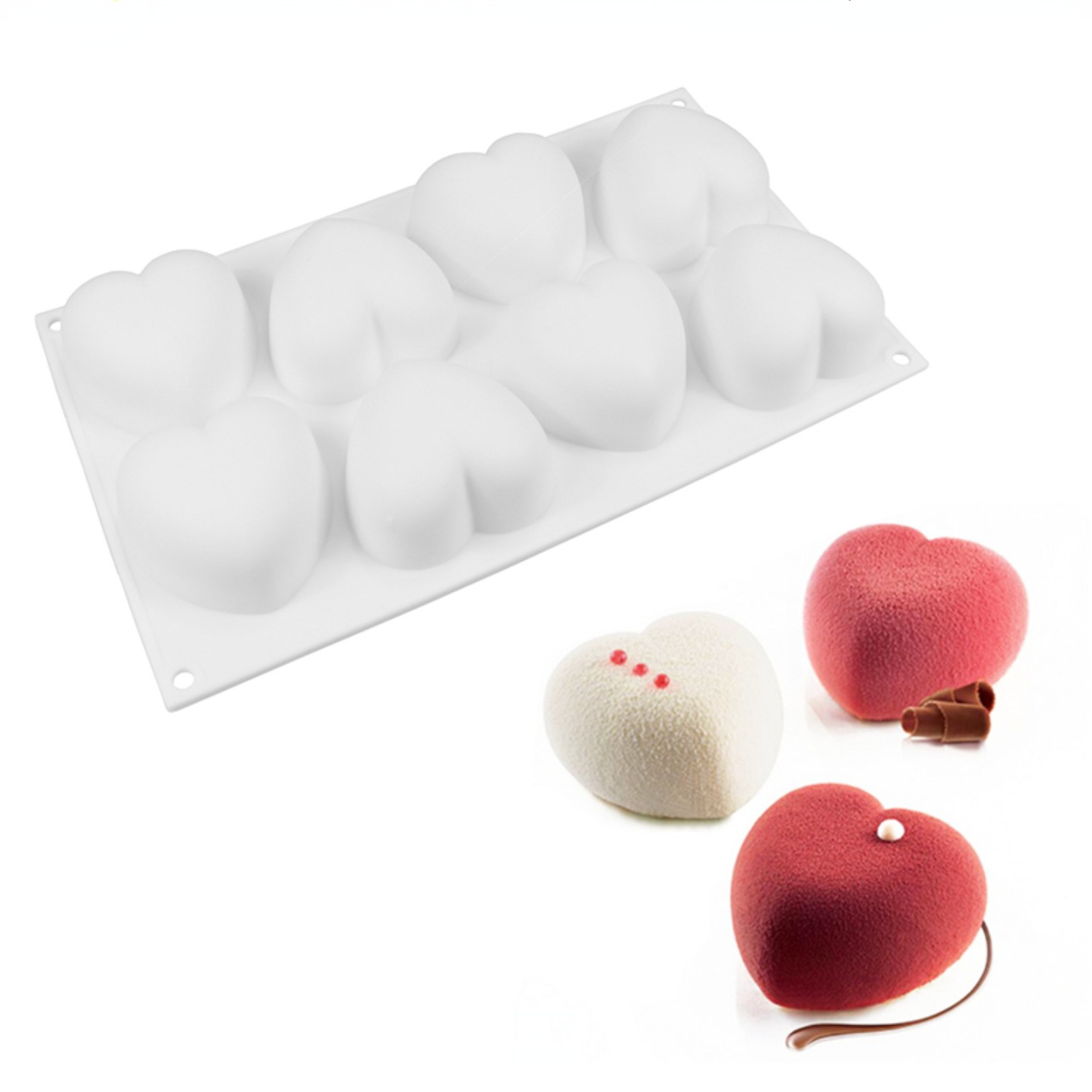 Love Heart Silicone Soap Mold  - Candle Making Ideas review and price