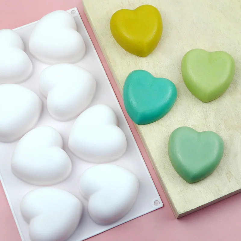Love Heart Silicone Soap Mold  - Candle Making Ideas review and price