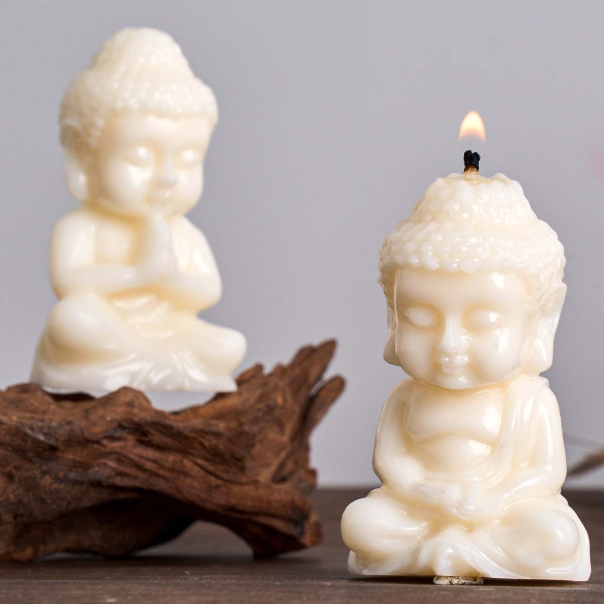 3D Buddha Silicone Candle Mold - Candle Making Process review and price