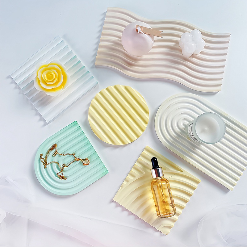 DIY Striped Wave Tray Mold For - Candle Making Ideas review and price