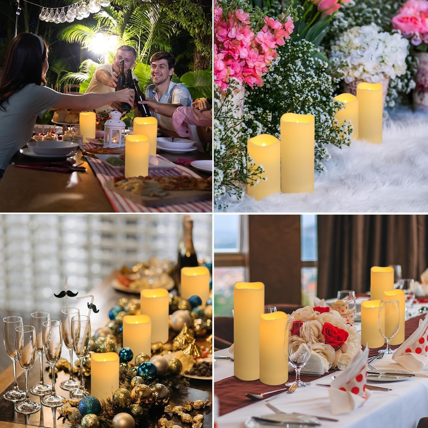 Set of 96 Waterproof Outdoor F - Candle X review and price